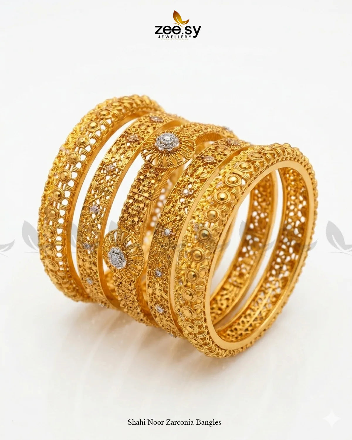 Shahi Noor Zarconia Bangles