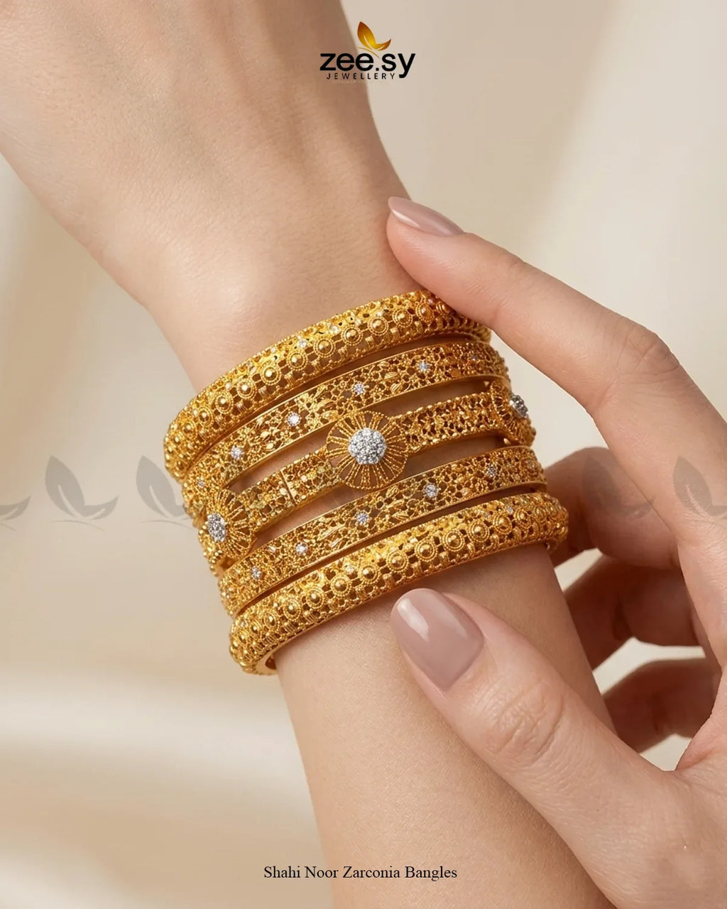 Shahi Noor Zarconia Bangles