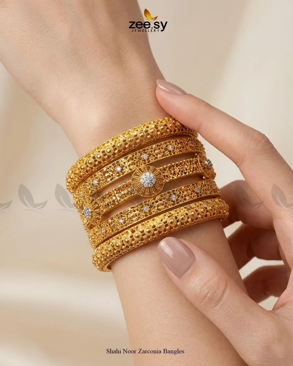 Shahi Noor Zarconia Bangles