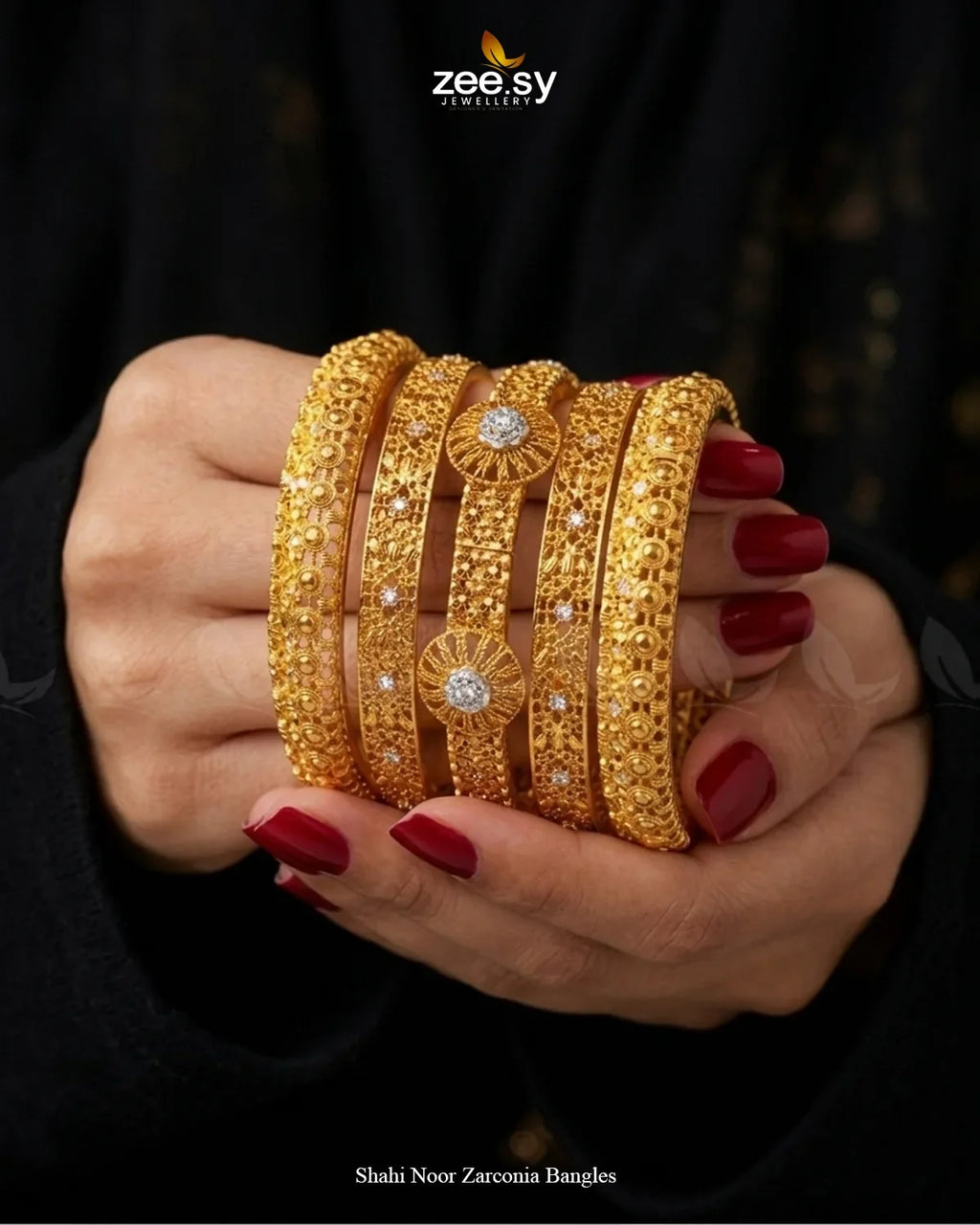 Shahi Noor Zarconia Bangles