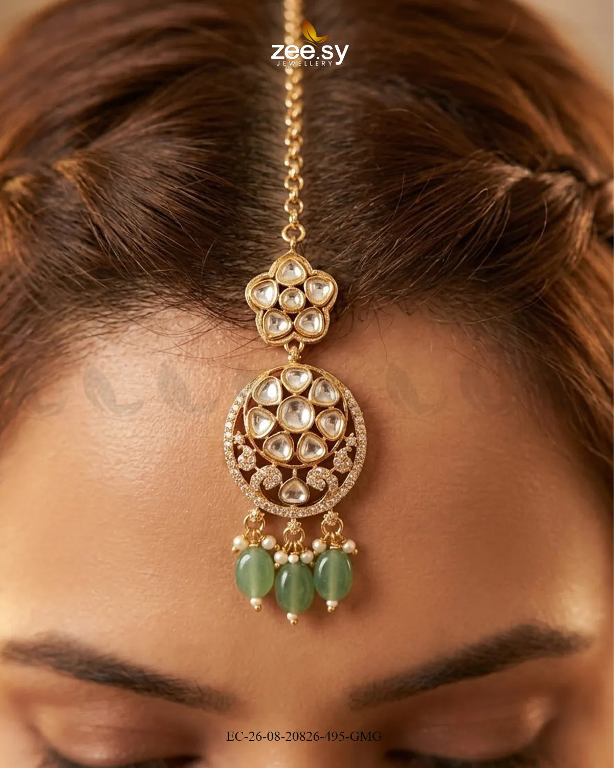 Sia Ornate Kundan Necklace Set