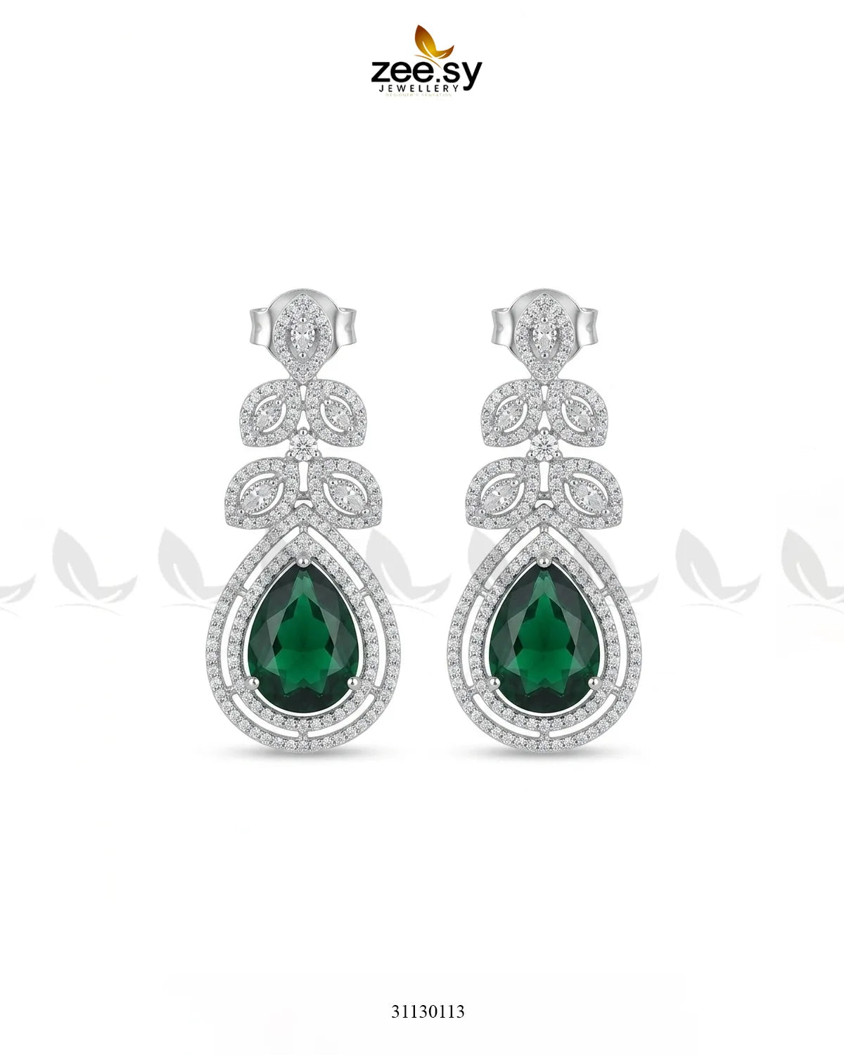 Silver Bella Drop Dangle Earrings