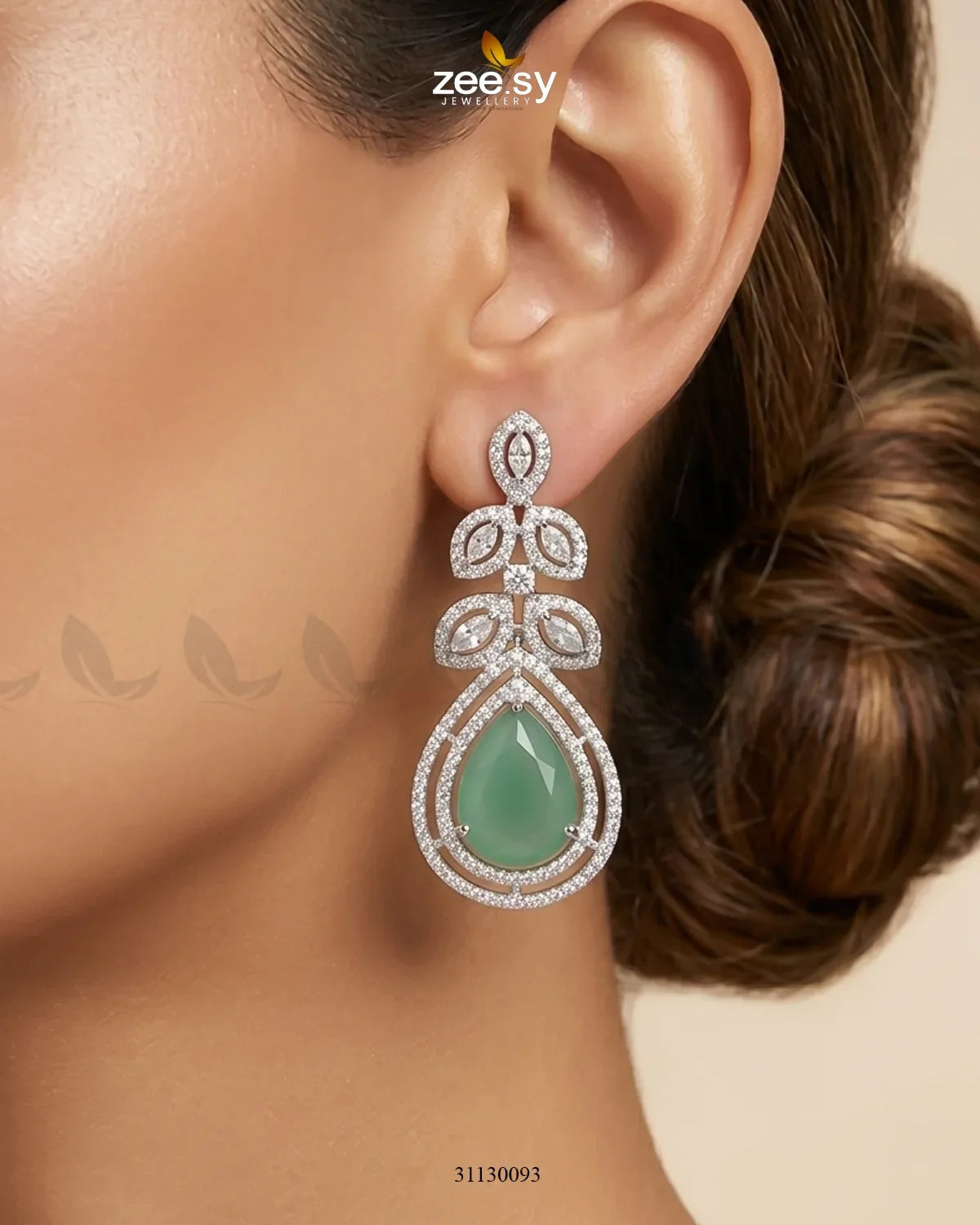 Silver Bella Drop Dangle Earrings
