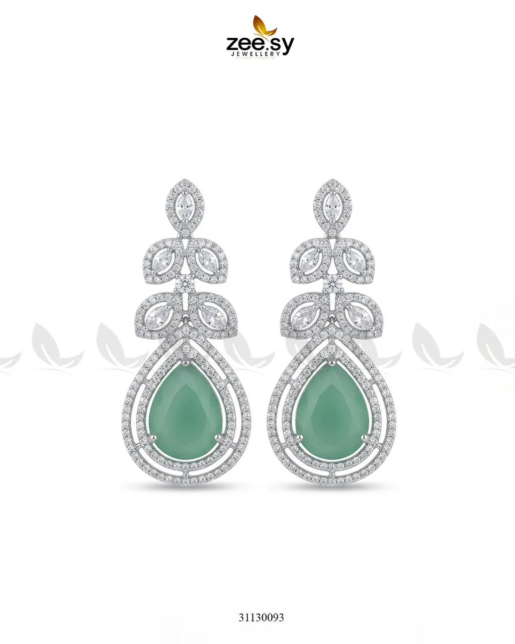 Silver Bella Drop Dangle Earrings