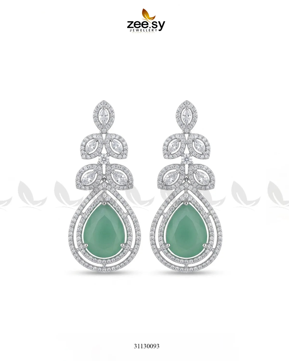 Silver Bella Drop Dangle Earrings