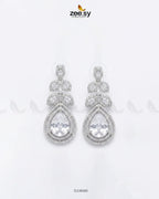 Silver Bella Drop Dangle Earrings