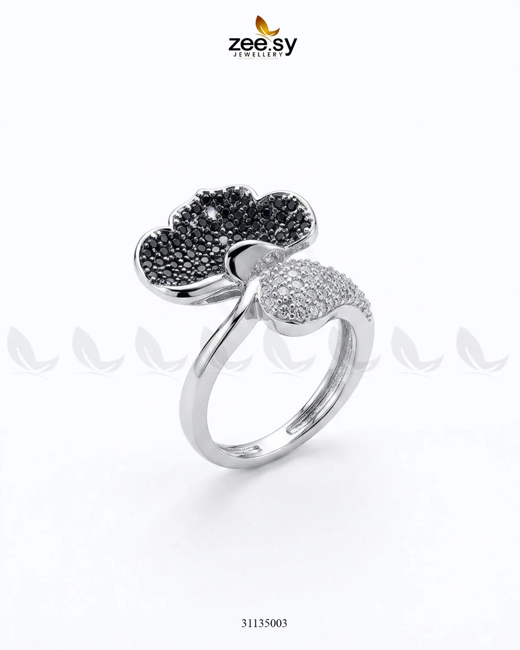 Silver Statement Gemstone Ring