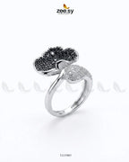 Silver Statement Gemstone Ring