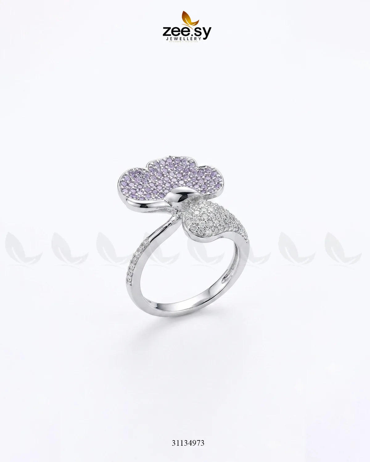 Silver Statement Gemstone Ring