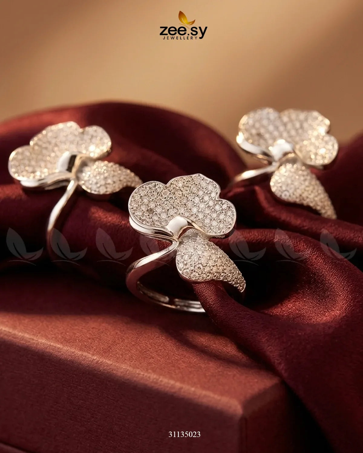 Silver Statement Gemstone Ring