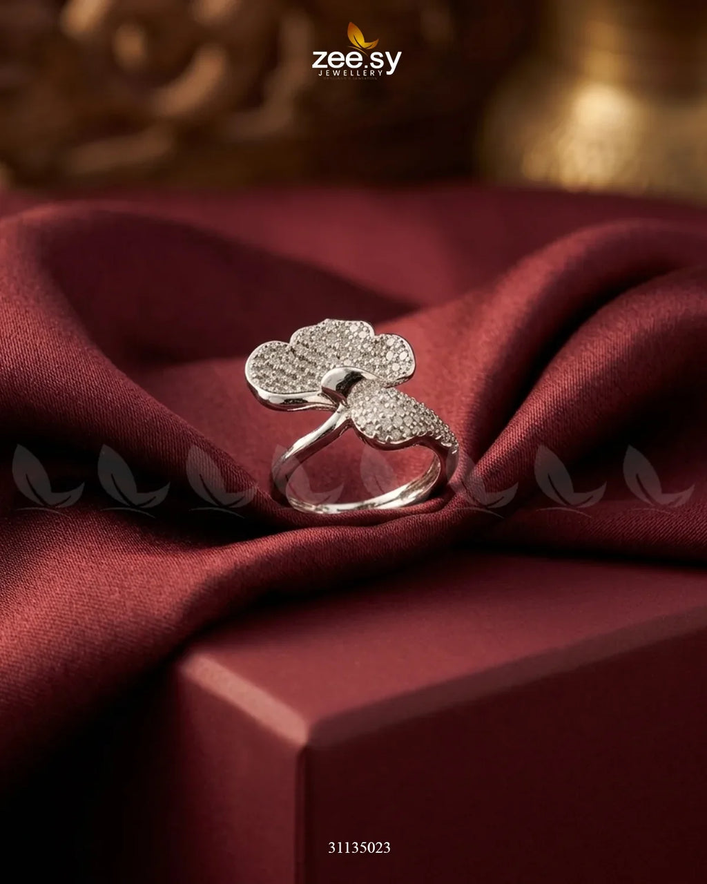 Silver Statement Gemstone Ring