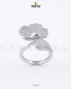 Silver Statement Gemstone Ring