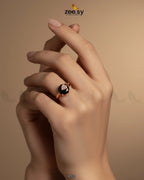 Sizzling Bold Stone Charming Ring