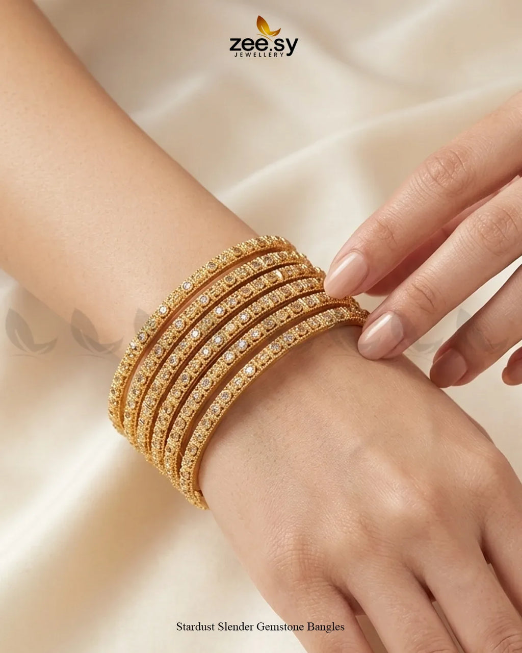 Stardust Slender Gemstone Bangles