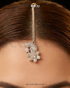 Starlight Floral Pave Necklace Set