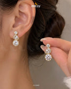 Tatiana Glam Crystal Studs Earrings