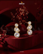 Tatiana Glam Crystal Studs Earrings