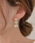 Tatiana Glam Crystal Studs Earrings