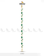 Tulip Cut Stones Floral Bracelet