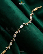 Tulip Cut Stones Floral Bracelet