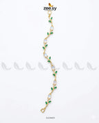 Tulip Cut Stones Floral Bracelet
