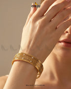 Versa Mesh Crystal Cuff Bracelet