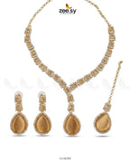 Victorian Bold Gemstone Necklace Set
