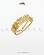 Wheat Pattern Stone Line Bracelet