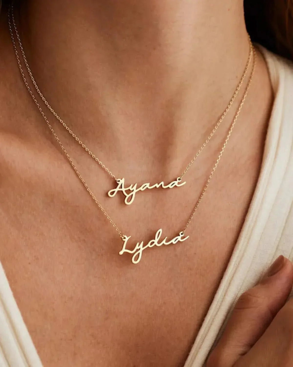 Personalized Minimalist Name Necklace