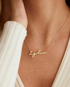Personalized Minimalist Name Necklace