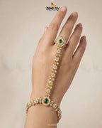 Roxane Flower Kundan Anja Bracelet