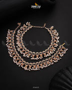 Kira Rutilated Stone Anklet