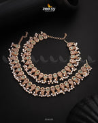 Kira Rutilated Stone Anklet
