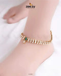 Arezzo Drop Kundan Anklet