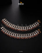 Mira Droplet Bead Anklet