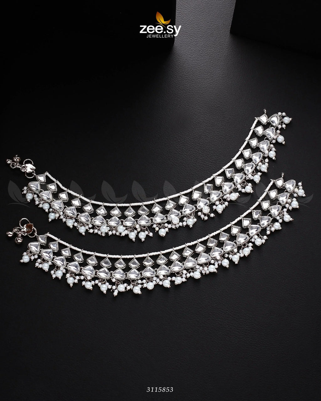Mira Droplet Bead Anklet