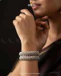 Dazzling Micro Pavé Net Bangles