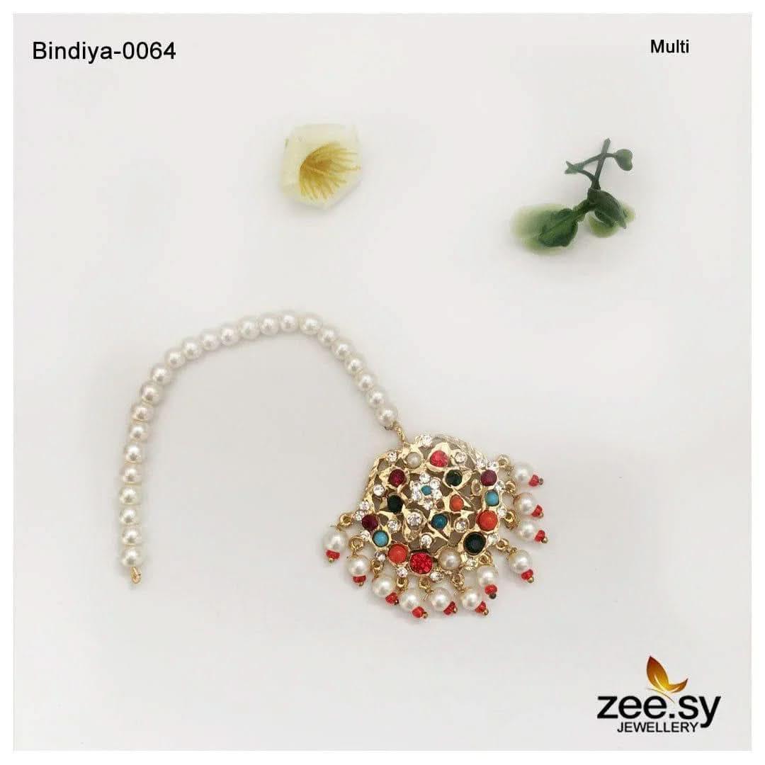 Shaahi Gulnaar Pearl Bindiya