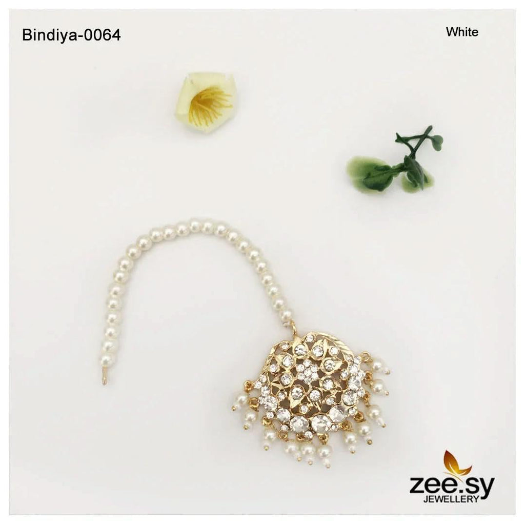 Shaahi Gulnaar Pearl Bindiya