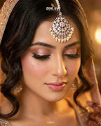 Shaahi Gulnaar Pearl drop Bindiya