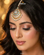 Shaahi Gulnaar Pearl drop Bindiya