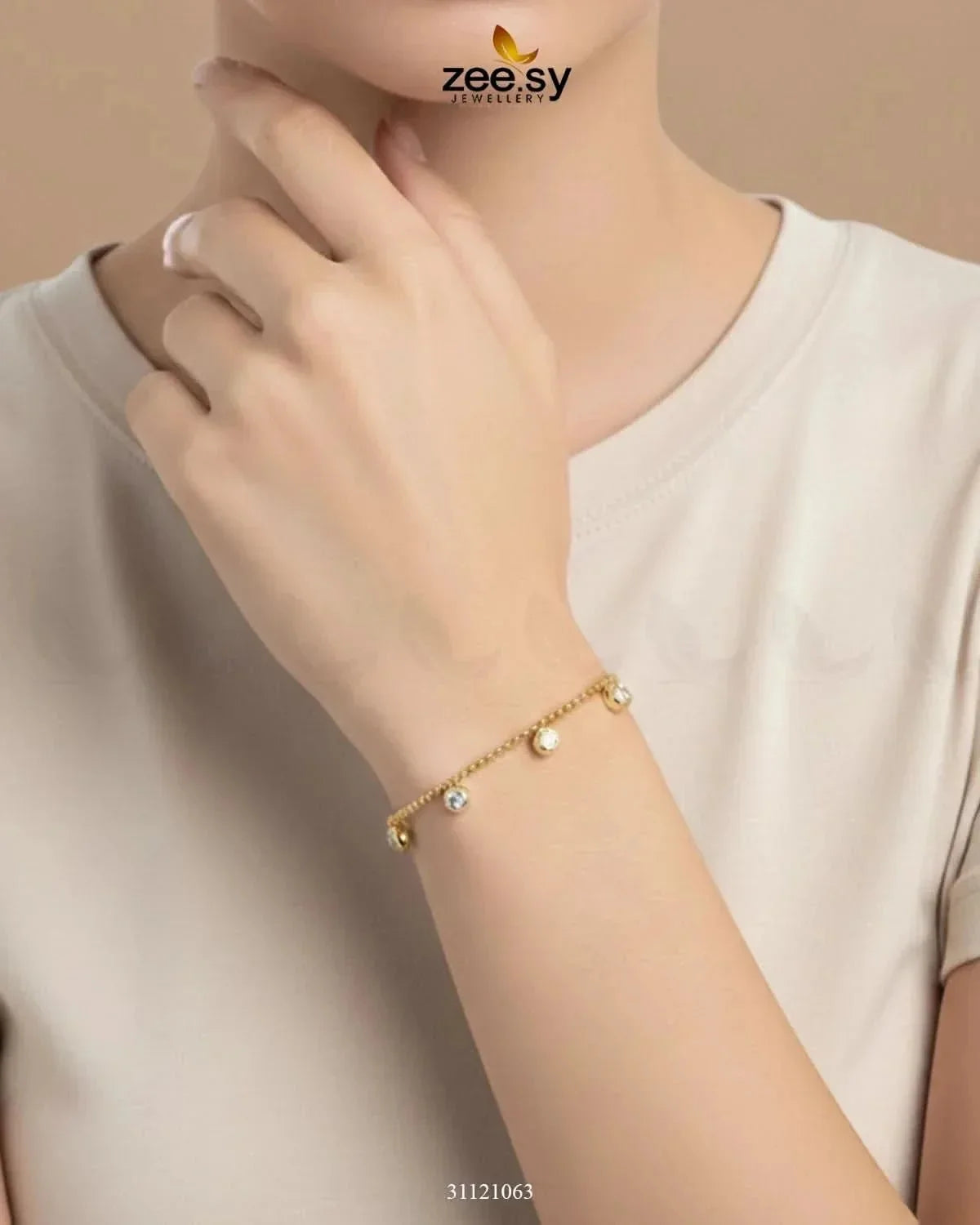 Dainty Tiny Dangle Bracelet