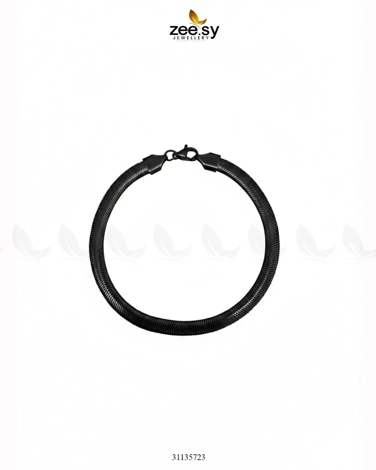 Classic Medium Herringbone Bracelet for Men