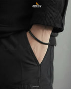 Classic Medium Herringbone Bracelet for Men