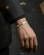 Classic Medium Herringbone Bracelet for Men