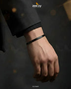 Classic Small Herringbone Bracelet for Men