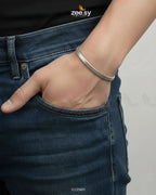 Classic Small Herringbone Bracelet for Men
