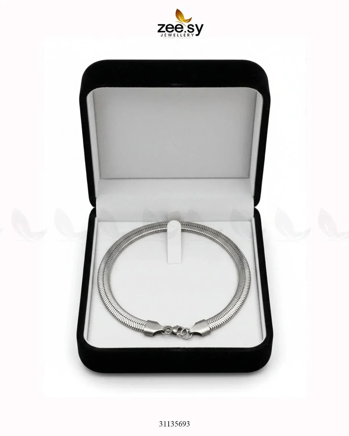 Classic Small Herringbone Bracelet for Men