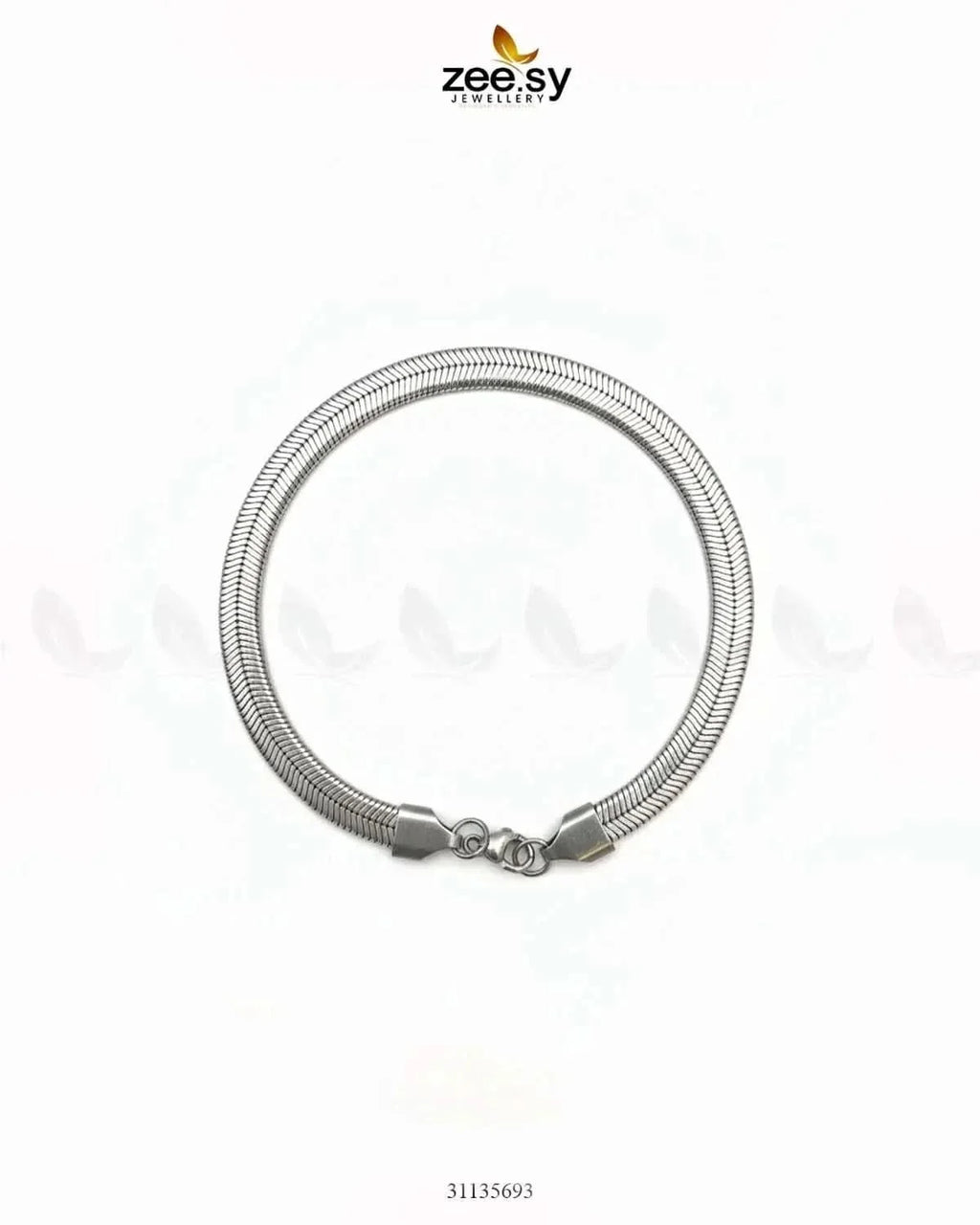 Classic Small Herringbone Bracelet for Men