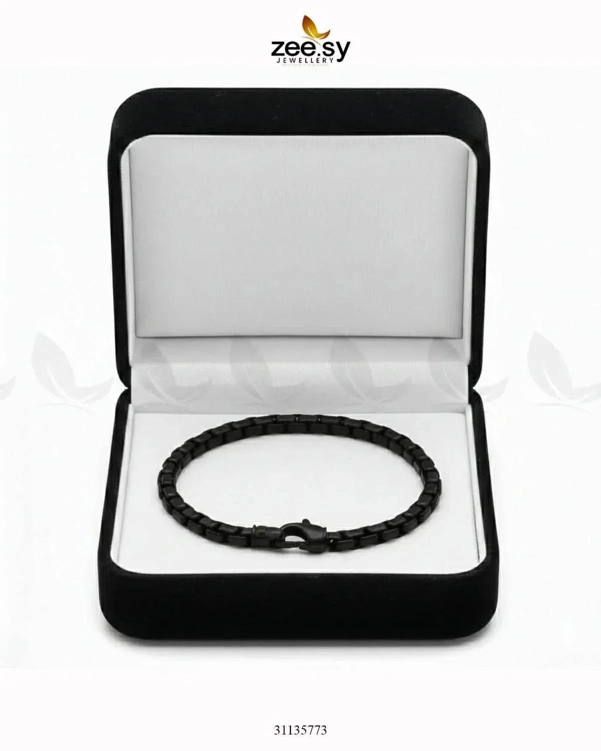 Mono Round Medium Box Bracelet for Men